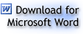 Download curriculum vitæ in Microsoft Word format